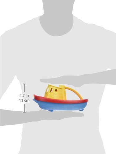 Green Toys My First Tugboat - BPA, Phthalates Free Bath Toys for Kids, Toddlers. Toys and Games - Image 3