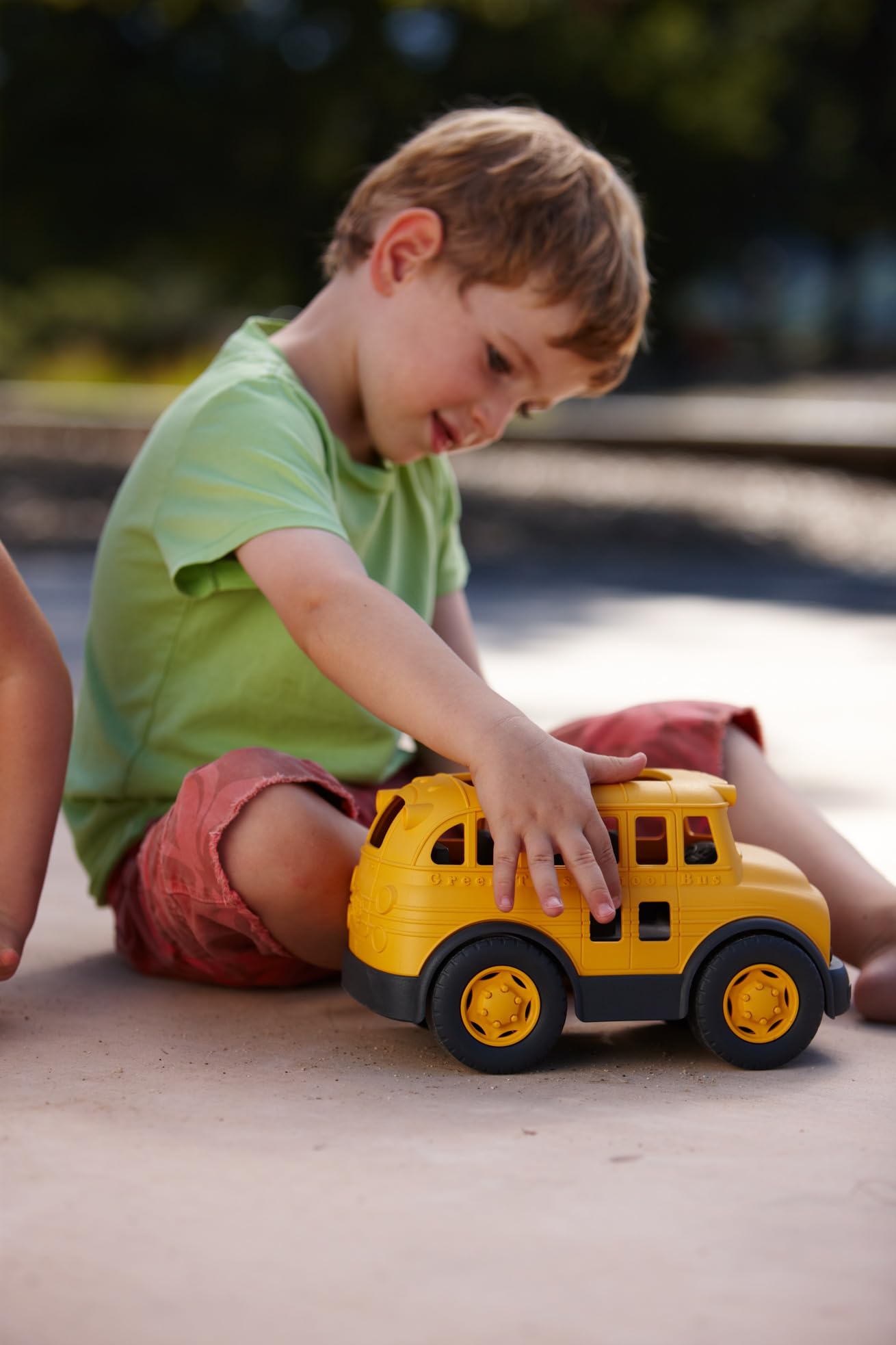 Green Toys School Bus Yellow, Standard - Image 5